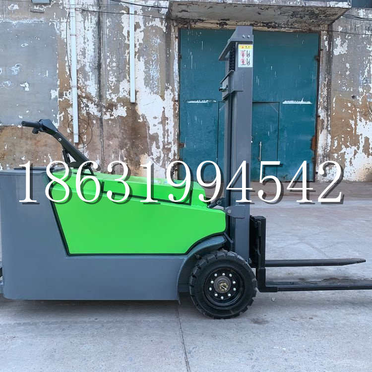 察哈尔右翼后旗小型电动叉车1吨2吨步行站驾式电瓶堆高充电装卸车液压升降车铲车